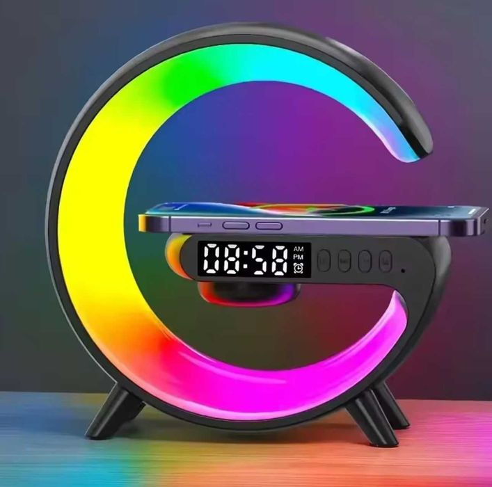 Luminária RGB G63 com Bluetooth