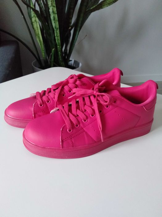 !Bardzo dobry! Sneakersy różowe! 39