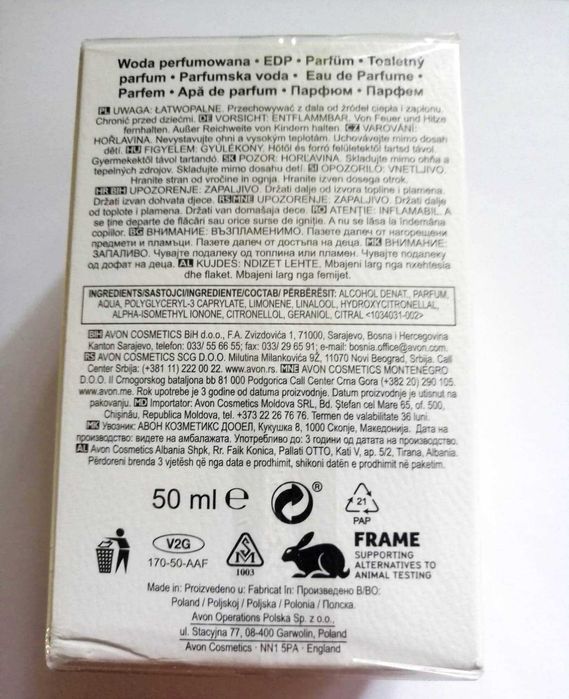 Avon Artistique Patchouli Indulgence, EDP 50ml