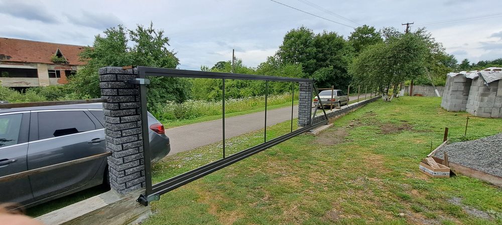 Відкатні. Відсувні.Відїздні ворота .Встановлення  автоматики.