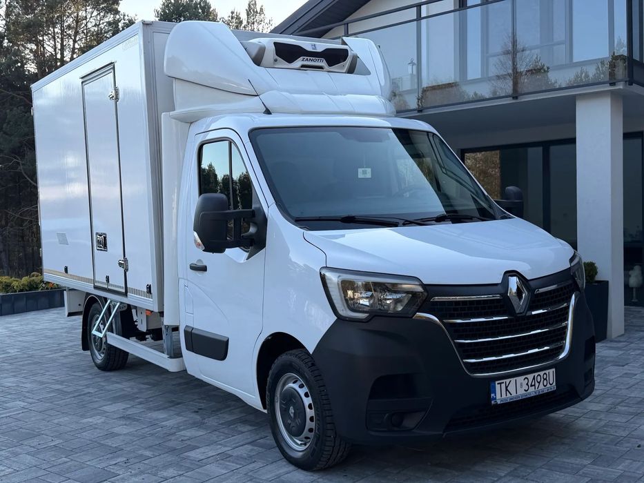 Renault Master Chłodnia Izoterma 6Epalet / Agregat Zanotti / Zabudowa MRauto / Salon PL / Po przeglądzie / FV23%  Zadbany od 1 Właściciela / Nowe Opony Michelin / Serwis ASO Renault