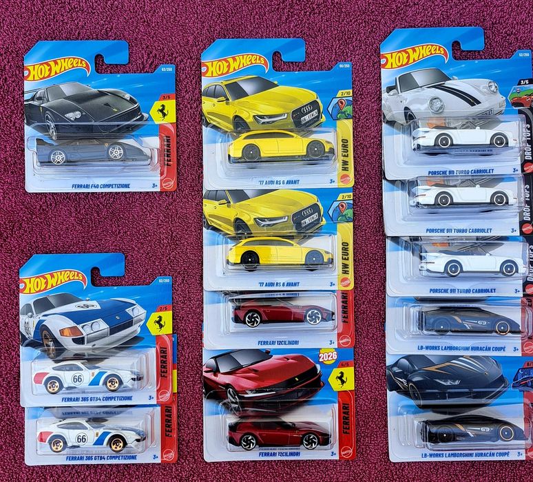 Hot wheels miniaturas