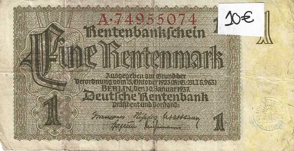 Notas antigas - Alemanha