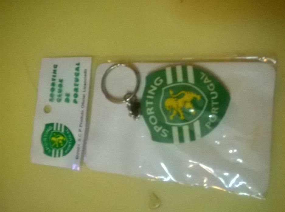 Porta-chaves (2) e Esferográfica SCP