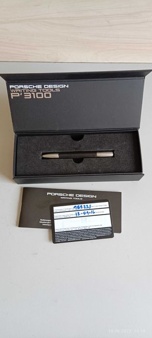 Ручка Porsche Design P'3100 Original / Подарунок для справжнього чоловіка (TecFlex)