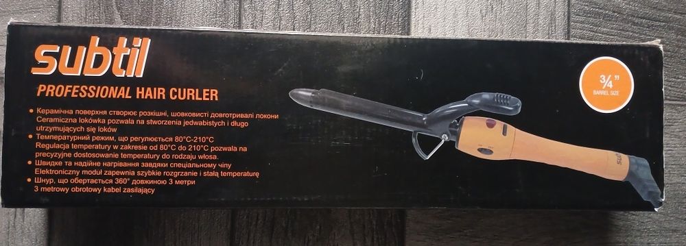 Плойка Subtil 0.75" 19 мм