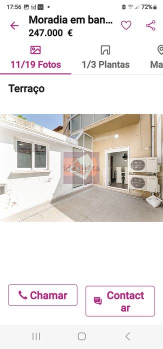 2 Quartos em Moradia Duplex com Logradouro junto ao Metro de Odivelas (Exclusivo Sexo Feminino)