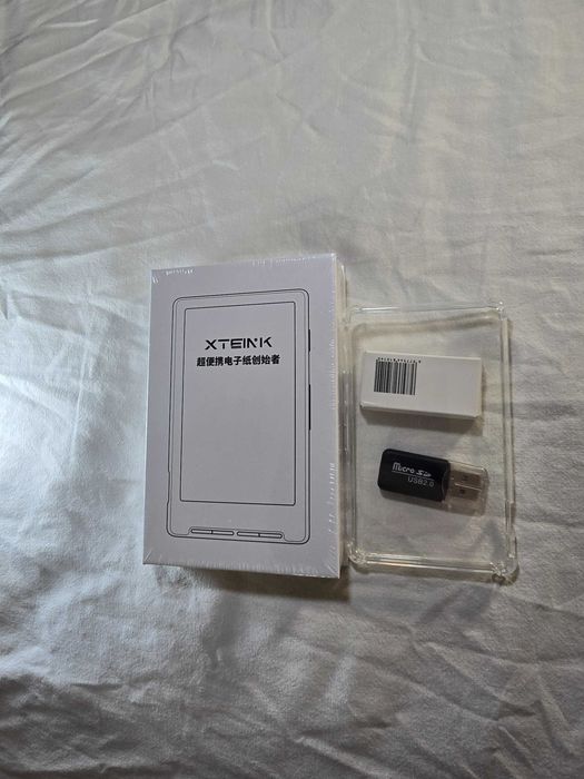Xteink X4 Нова Біла Запакована E-book E-INK Чохол EDC