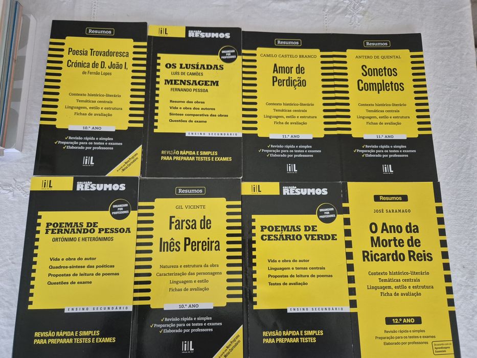 Livros de Preparação para Exame Nacional de Português