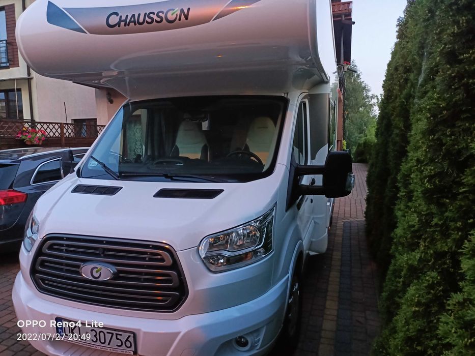 Wynajmę Kampera w Siedlcach Chausson - 6 osobowy
