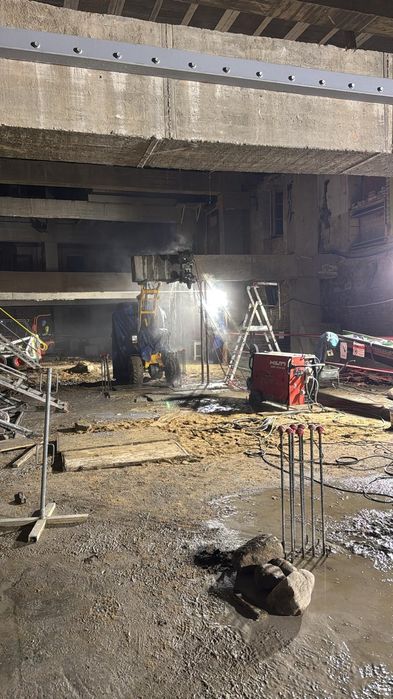 Cięcie betonu piła linowa