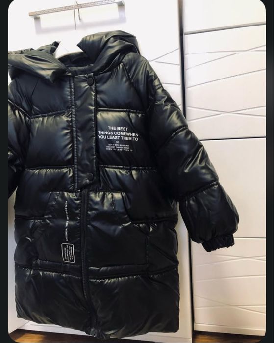 Подовжена куртка демі на 4 роки