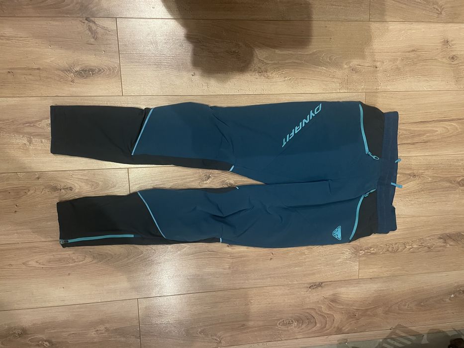 damskie spodnie trekkingowe Dynafit Transalper Warm W PNT softshell M 38