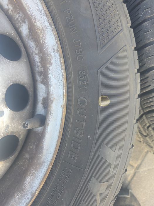 4x Felga 13 kola  Opony Vw Polo 4x100 zima
