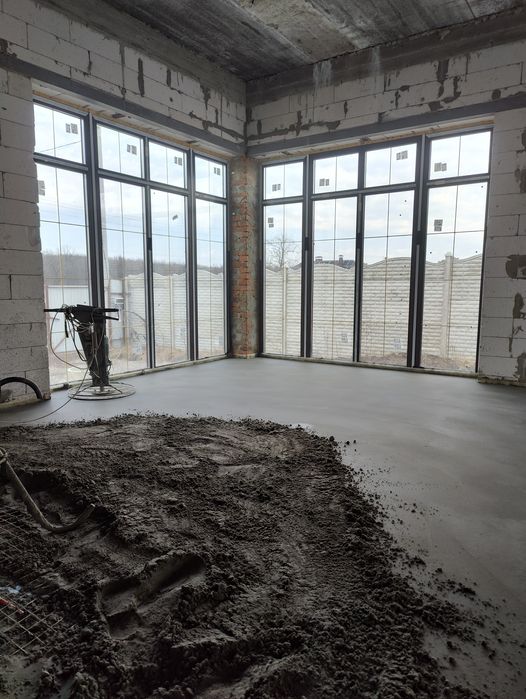 Полусухая, Машинная стяжка пола. Качество, гарантия