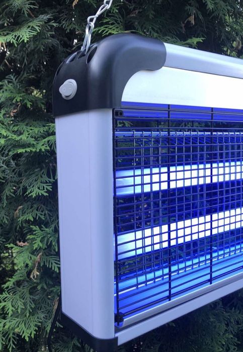 ультрафиолетовая электрическая лампа-ловушка для мух комаров, мошек