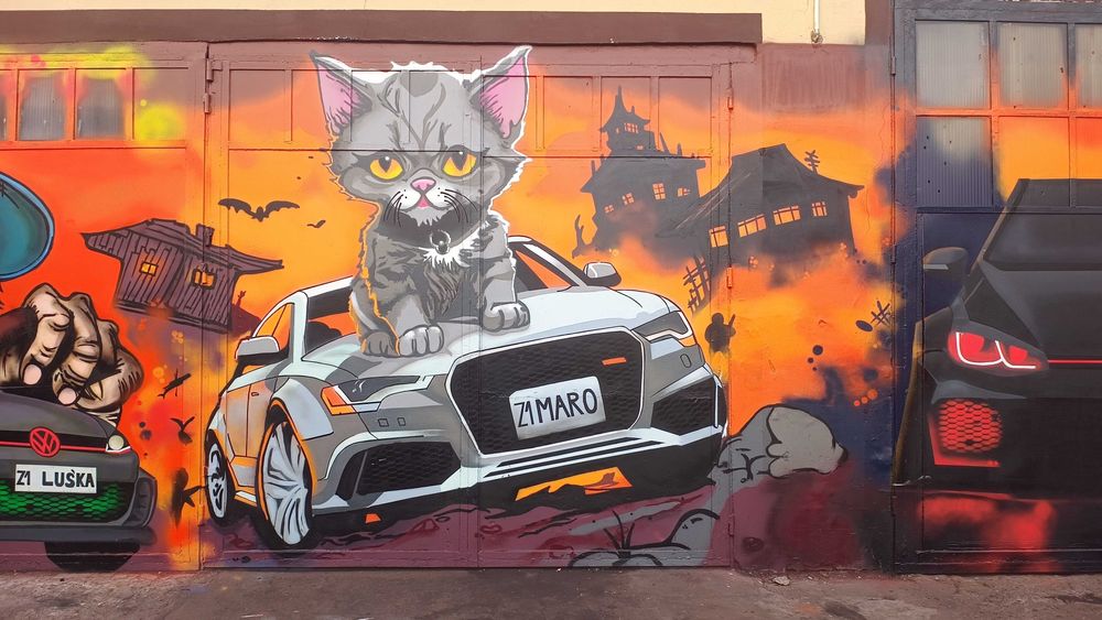 Graffiti Murale Malowanie elewacji