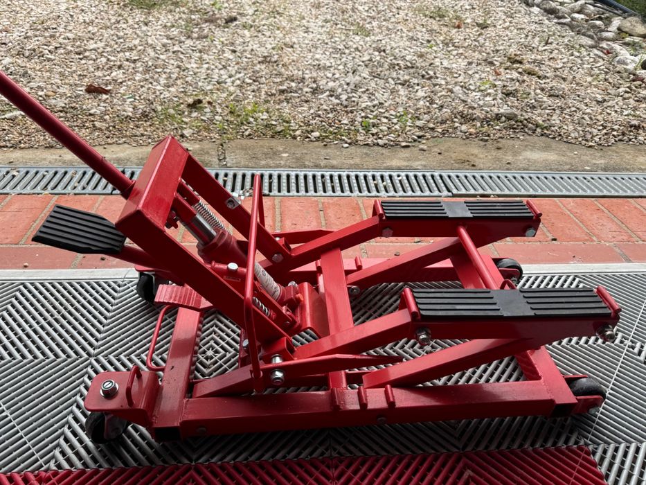 jaque de motocicleta hidráulica