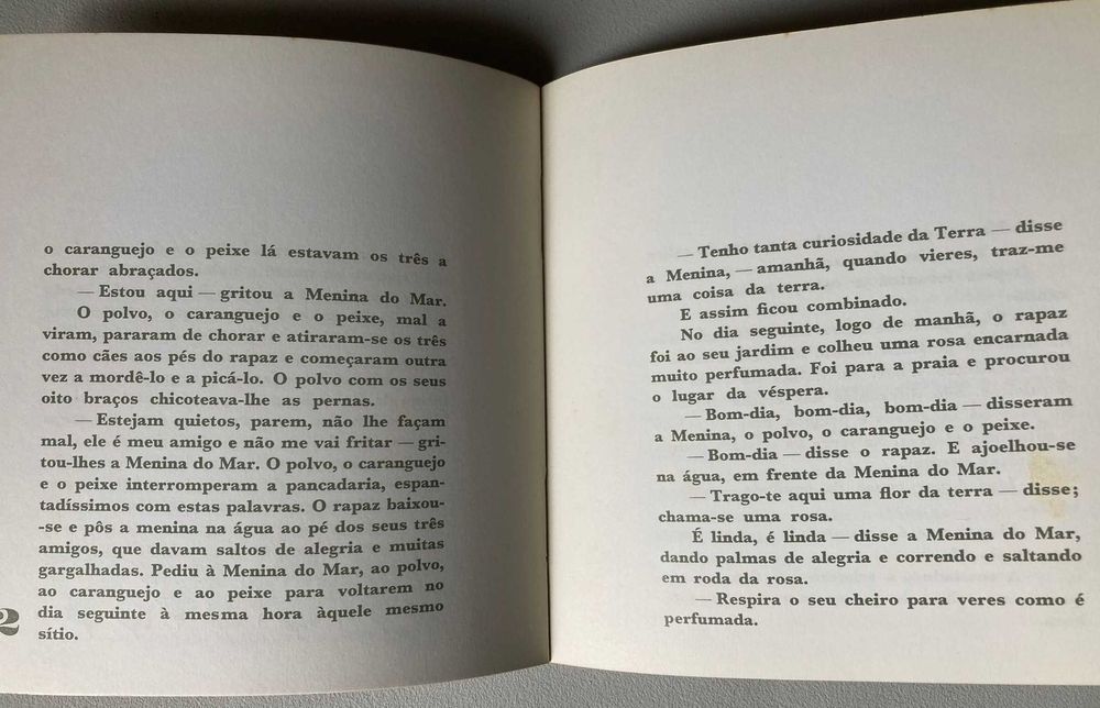 A Menina do Mar, de Sophia de Mello Breyner Andresen