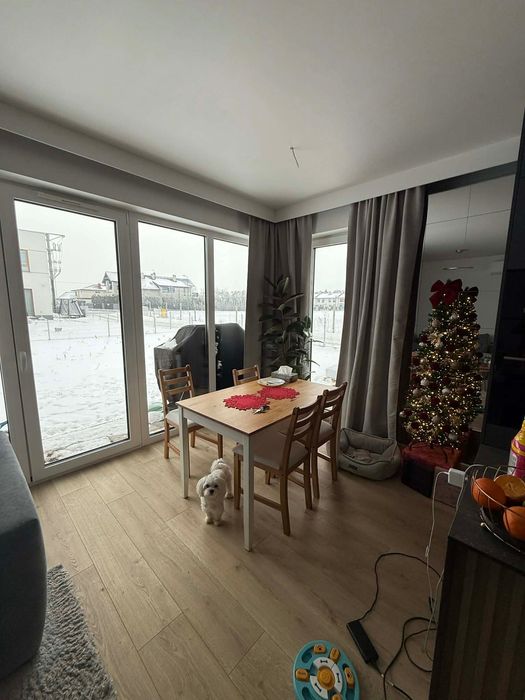 Stół 4 krzesła komplet IKEA LERHAMN