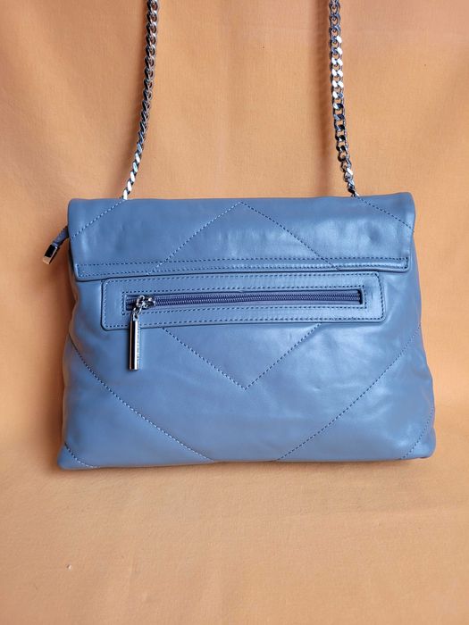 Жіноча шкіряна /женская кожаная/ сумка на ланцюжку Polina & Eiterou