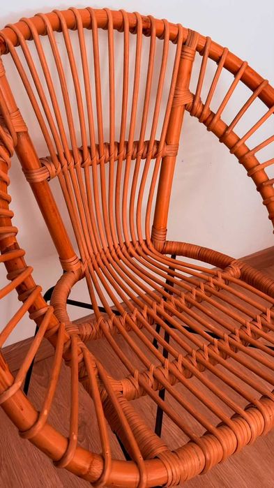 Cadeira Rattan Hôma / design elegante e moderno