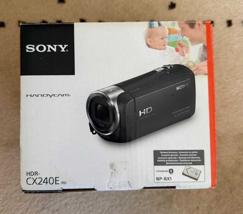 Handycam SONY - HDR-CX 240E