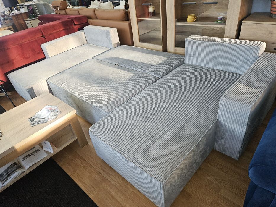 Narożnik  U  Rik XXL 338 x 170x170  szary menchester