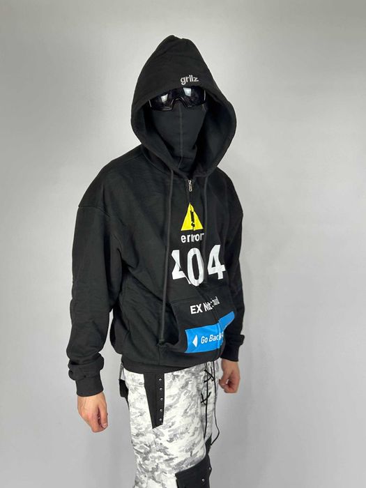 Худі Project G/R Grailz zip hoodie зипка черная кофта чорна худи зіп