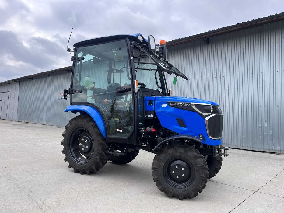 CAPTAIN 263 Ciągnik Traktor Rolniczy komunalny nowy 25 KM Osprzęt 4X4