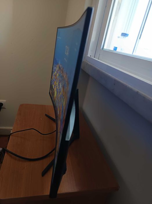 Monitor Curvo GAWFOLK 27 Polegadas 180Hz Full HD – Ideal Jogos/Escritório