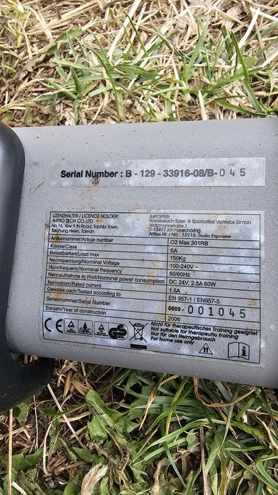Rower stacjonarny magnetyczny Royalbeach O2 Max 301RB
Sprawny, używany
