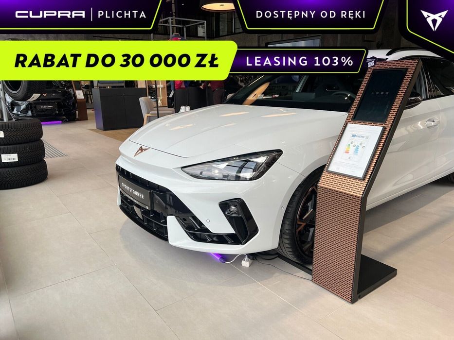 Cupra Leon Sportstourer VZ 2.0 TSI 333 KM 7-biegowa automatyczna - DSG 4Drive