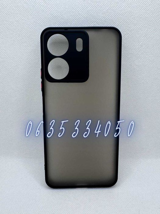 Противоударный матовый чехол для Xiaomi Redmi 13C Poco C65 бампер
