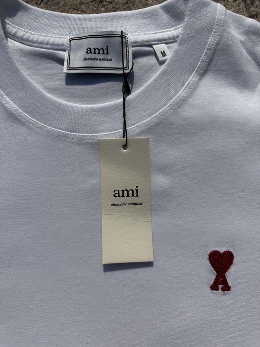 Ami Paris T-Shirt Branca Nova