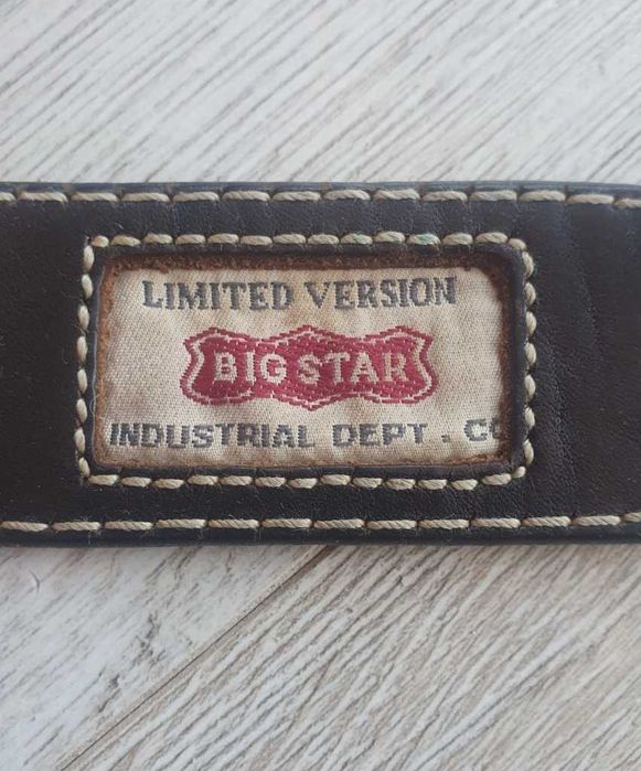 Pasek Big Star Jeans skóra L/0109/WBG