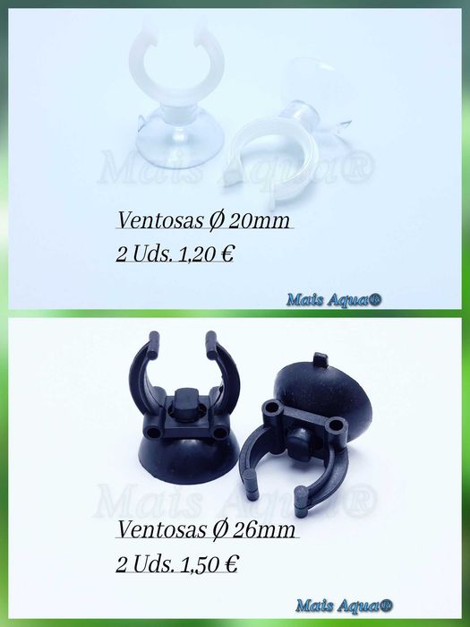 Acessórios de ar e Co2 para Aquário - Novos