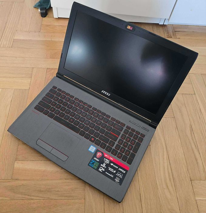 laptop do gier MSI GV62 7RD 16GB RAM gamingowy