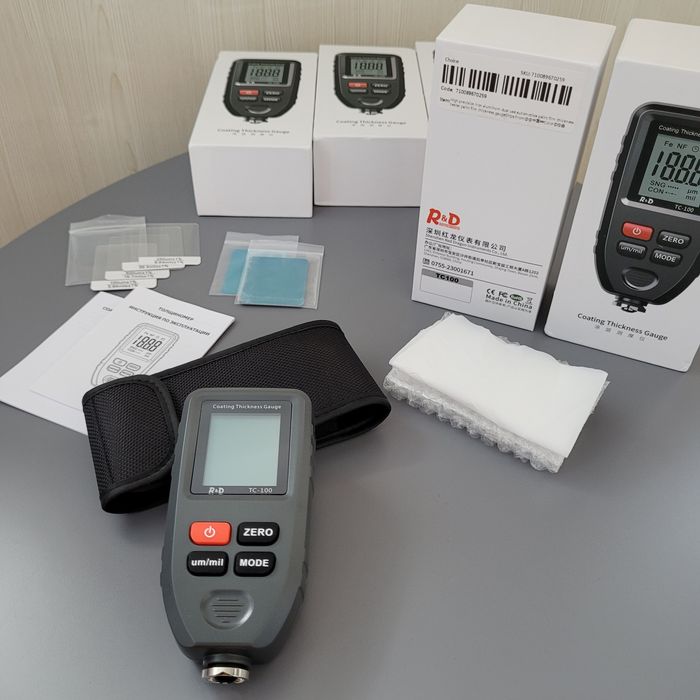 Метализированная шпаклевка толщиномер R&D TC-100 YNB-220 YNB-111