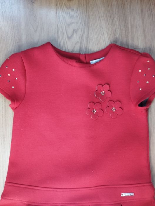 Vestido vermelho Mayoral