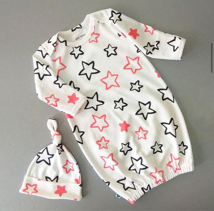 Новый костюм р. 56-62, комплект с шапочкой,кокон, человечек, слип