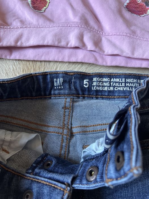 Gap, ZARA komplet spodnie bluza dla dziewczybki 116