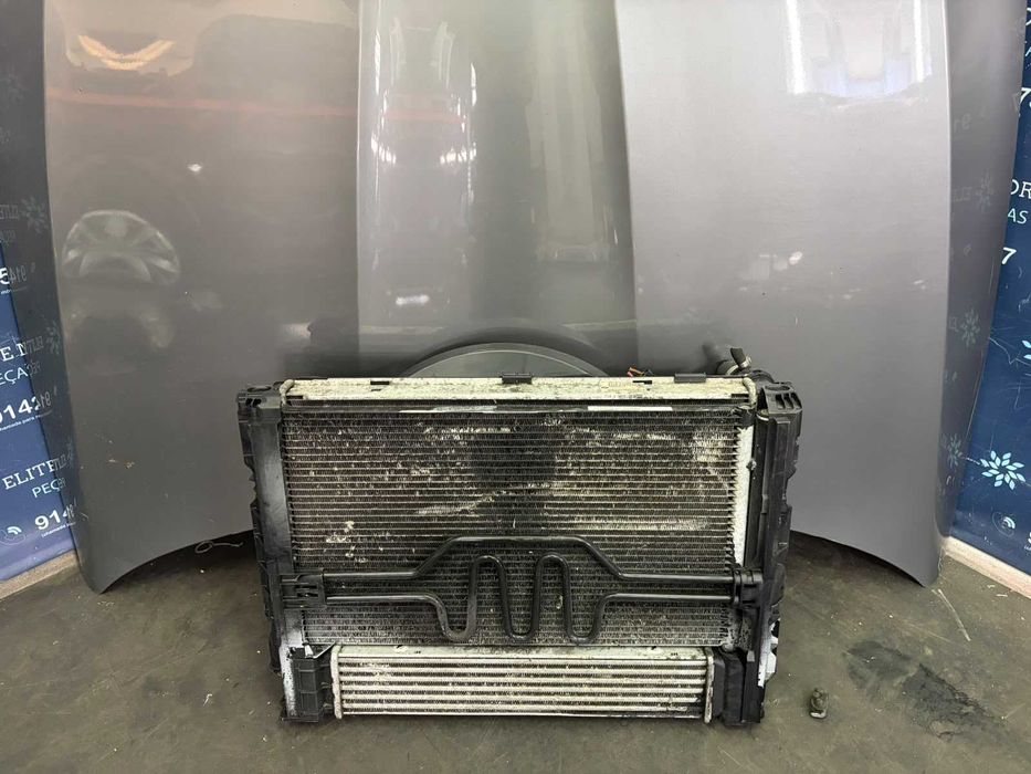Frente completa usada BMW SERIE 3 E90 E91 LCI 320D parachoques capot oticas guardalamas radiador reforço
