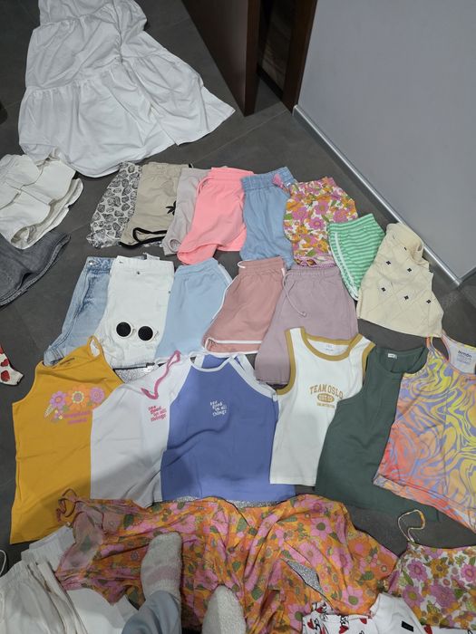 Sprzedam ubrania dla dziewczynki 140-160 cm