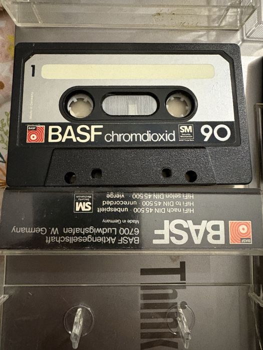 касети тип II та І chrome SM / Fe  extra I BASF  лот 4 штуки