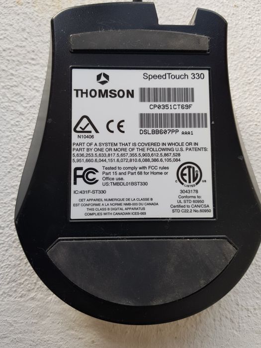 Thomson Speedtouch 330 Modem64730074837379121