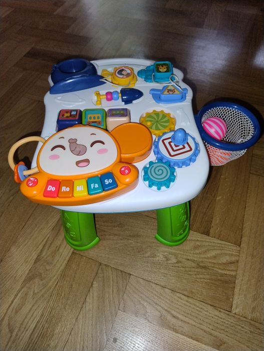 Stolik, chodzik, jeździk, pchacz edukacyjny, interaktywny
