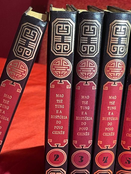 Coleção Completa Mao Tsé-Tung e a História do Povo Chinês (6 Vol)