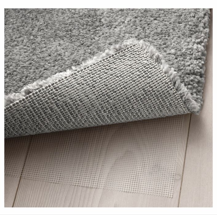Tapete Ikea Stoense pelo curto cinzento 200x300cm