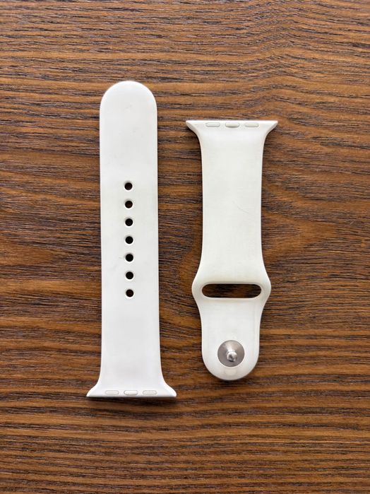 Apple Watch Series 5 44mm Silver - caixa completa + 2 braceletes